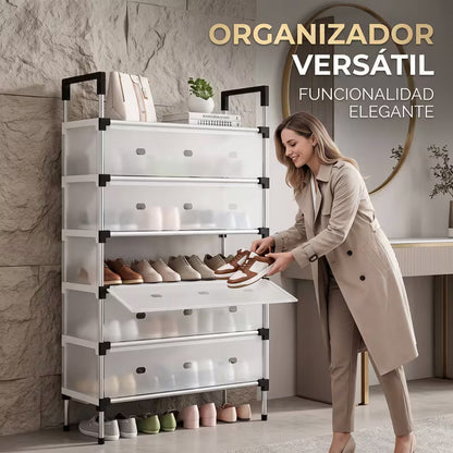 Zapatero 6 niveles con tapa OFERTA ESPECIAL 74%OFF HOY