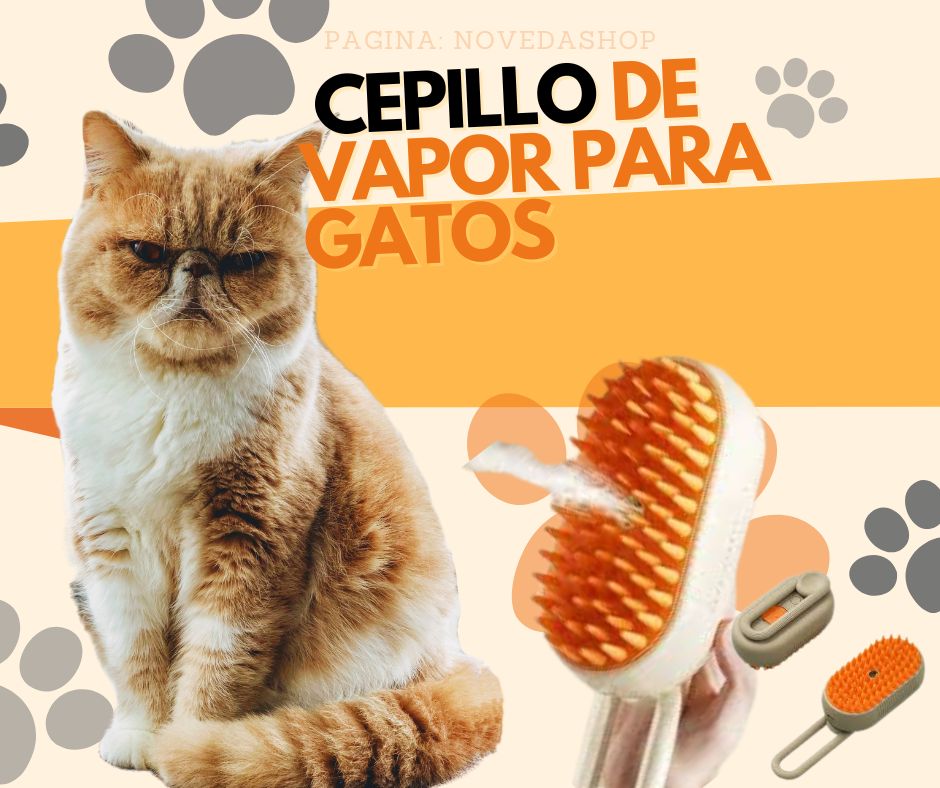 CEPILLO A VAPOR PARA MASCOTAS PREMIUN