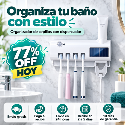 Porta Cepillos Esterilizador OFERTA ESPECIAL 77% OFF HOY