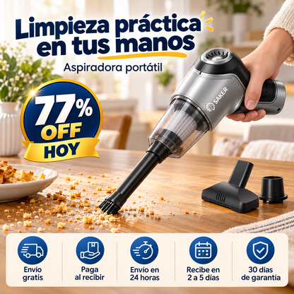 Aspiradora Para Auto OFERTA ESPECIAL 77% OFF HOY