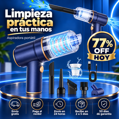 Aspiradora Para Auto OFERTA ESPECIAL 77% OFF HOY