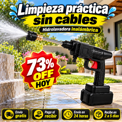 Hidrolavadora Recargable OFERTA ESPECIAL 73% OFF HOY