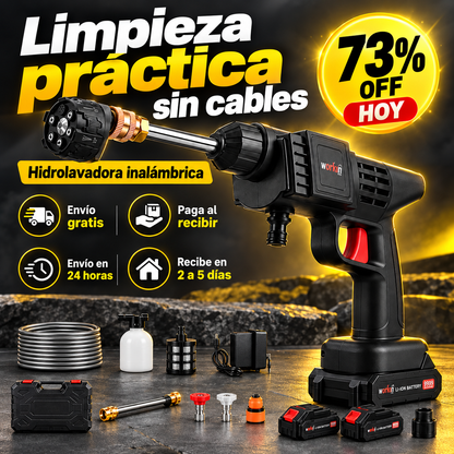 Hidrolavadora Recargable OFERTA ESPECIAL 73% OFF HOY