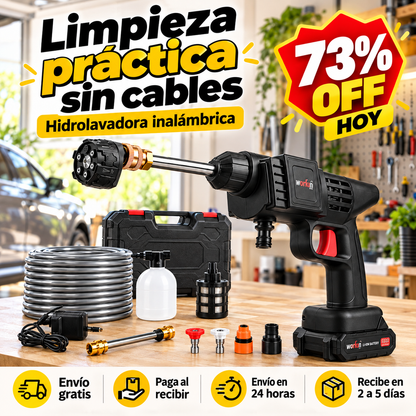 Hidrolavadora Recargable OFERTA ESPECIAL 73% OFF HOY