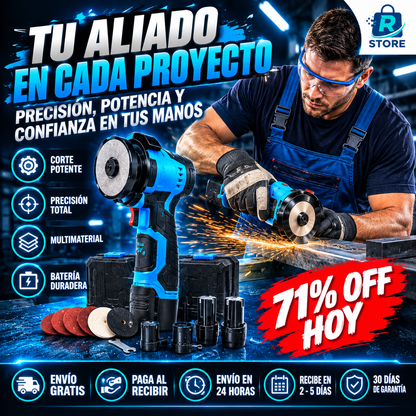 Pulidora inalámbrica 2 batería y Maletin OFERTA ESPECIAL 71%OFF HOY