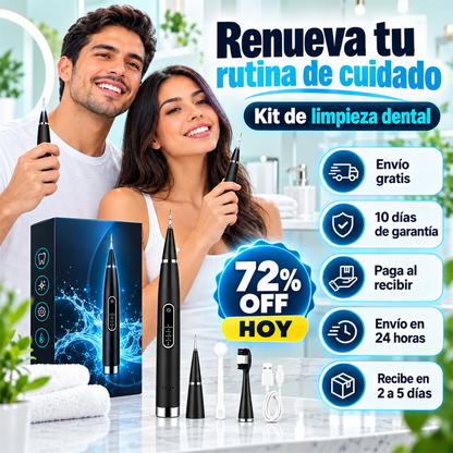 Limpiador De Dientes Eléctrico OFERTA ESPECIAL 72% OFF HOY